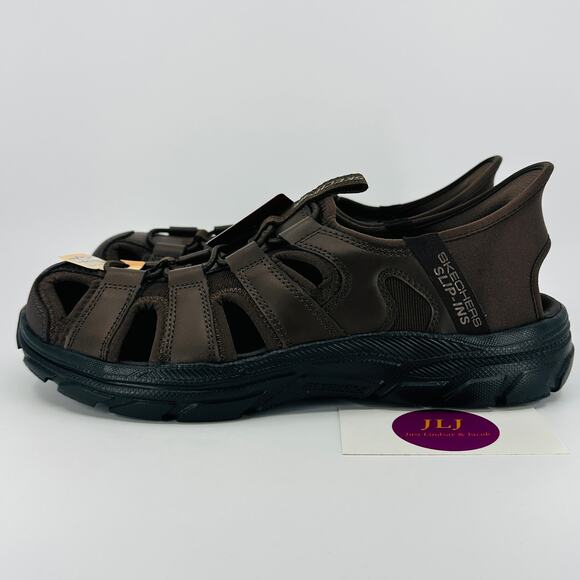 Skechers Men\'s Slip-Ins Relaxed Fit: Revolted - Vartan Sandals 205182 Size 8 main image 8